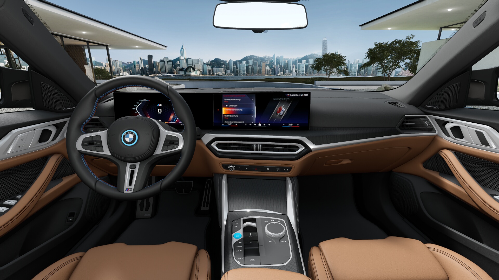 BMW i4 M50 xDrive | bílá Mineral nemetalická | nové české auto | skladem | elektromotor 544 koní | super cena | online nákup | online prodej | autoibuy.com | 